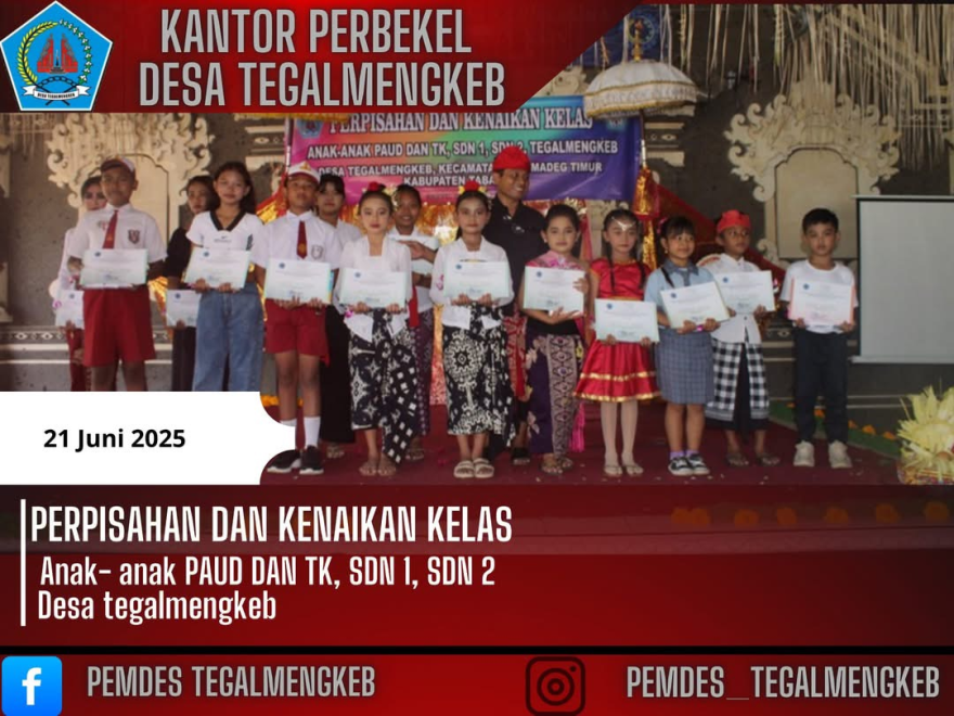 Perpisahan dan kenaikan kelas