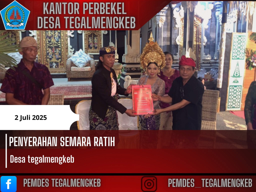 Penyerahan semare ratih